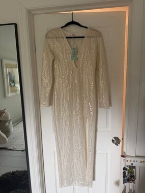 Luli fama dress beach dress long sleeve maxi dress